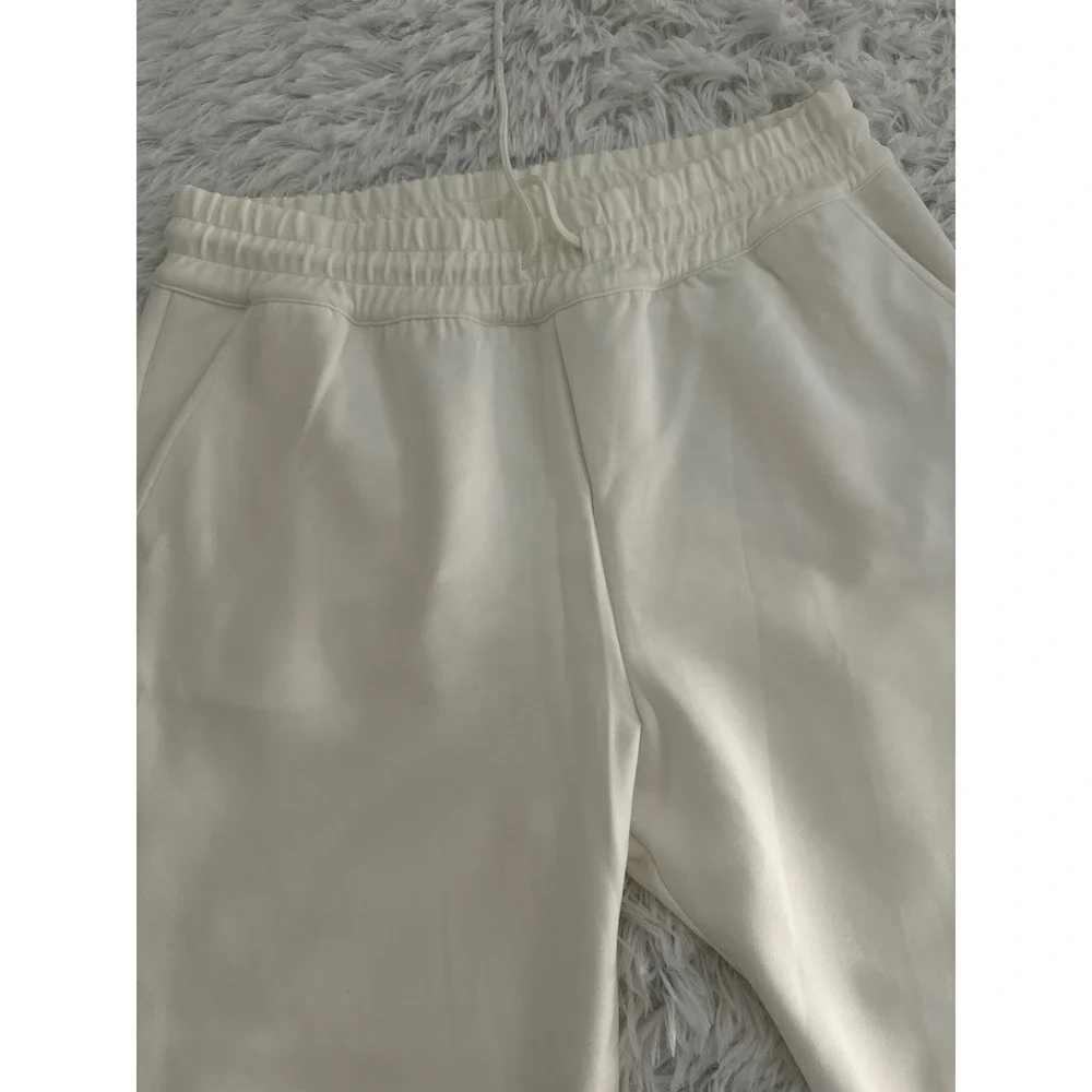 Peter Millar womens white drawstring pants sz M